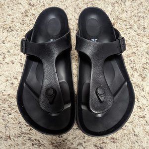 Women's Black Birkenstock Essentials Eva Sandals Size 10